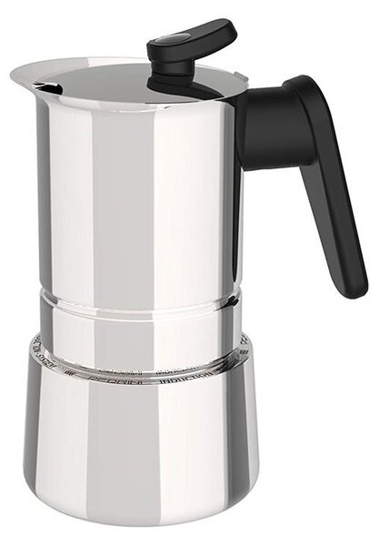 Pedrini Steel Moka kafetijera, 4 šalice