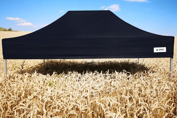 Aluminijski promo šator 4x4 m ALU EXCLUSIVE – 3 stjene, HEX 45 mm - sa 3 zida - Bijela