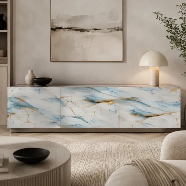 Ocean Marble - Premium samoljepljiva tapeta za kuhinju i namještaj
