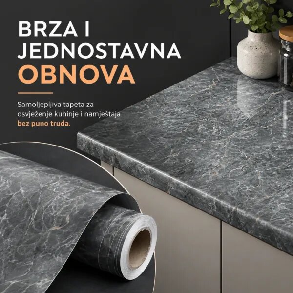 Vulcan Stone - Premium samoljepljiva tapeta za kuhinju i namještaj