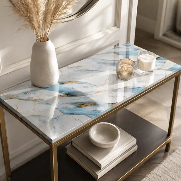 Ocean Marble - Premium samoljepljiva tapeta za kuhinju i namještaj