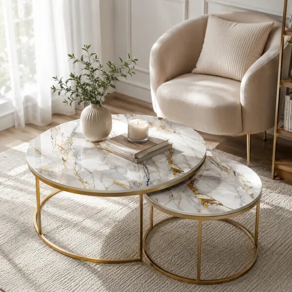 Lux Marble - Premium samoljepljiva tapeta za kuhinju i namještaj