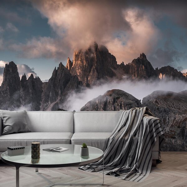 Foto tapeta - Stijene s oblacima (147x102 cm)