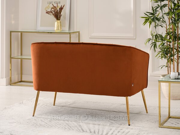 Zondo.hr Sofa Etimee S (bakar + crna). Akcija -11%. 1111395
