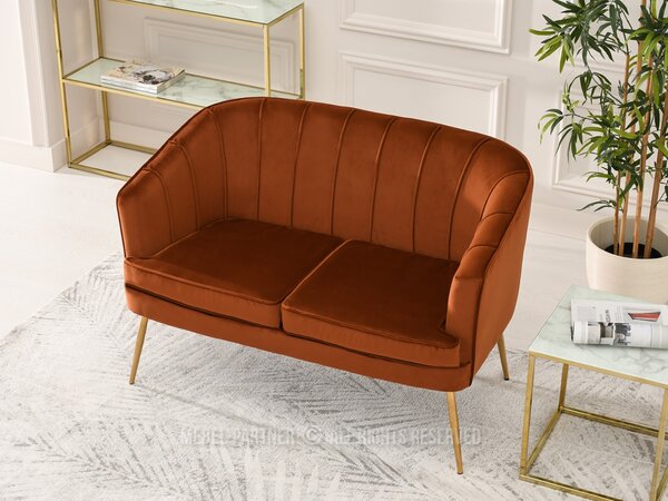 Zondo.hr Sofa Etimee S (bakar + crna). Akcija -11%. 1111395