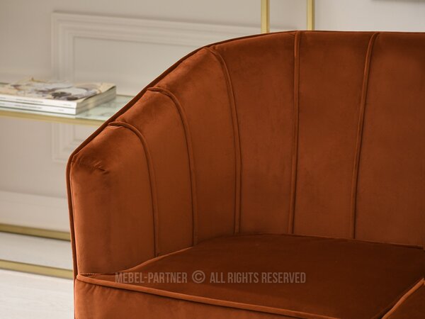 Zondo.hr Sofa Etimee S (bakar + crna). Akcija -11%. 1111395