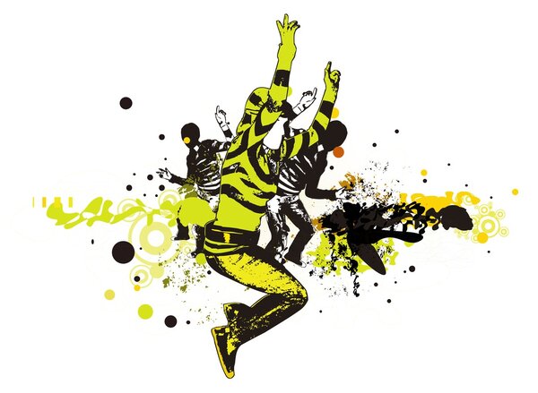 Foto tapeta - Street dance (147x102 cm)