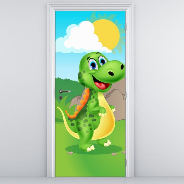 Foto tapeta za vrata - Dinosaurus (95x205cm)