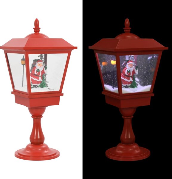 VidaXL Božićna samostojeća svjetiljka s Djedom Mrazom 64 cm LED