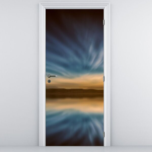 Foto tapeta za vrata - Svjetionik u moru (95x205cm)