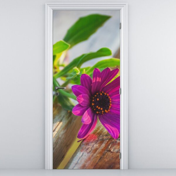 Foto tapeta za vrata - Rezano cvijeće (95x205cm)