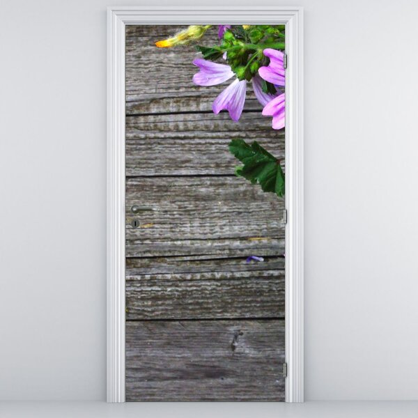 Foto tapeta za vrata - Livadsko cvijeće (95x205cm)
