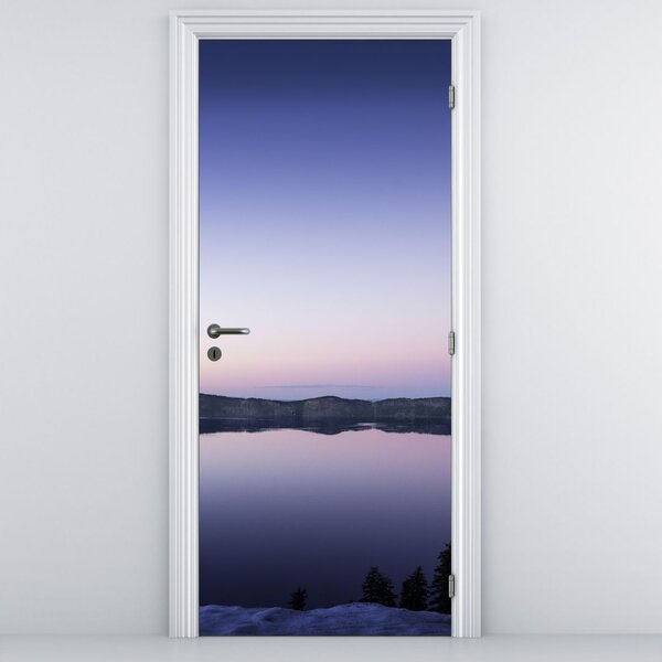 Foto tapeta za vrata - Jezero (95x205cm)
