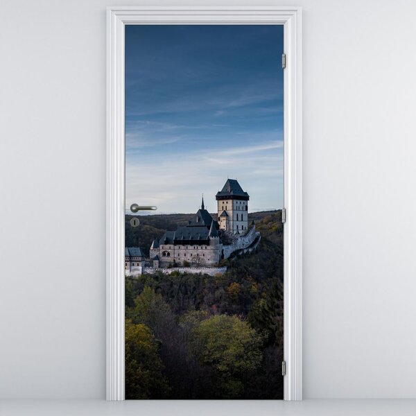 Foto tapeta za vrata - Karlštejn (95x205cm)