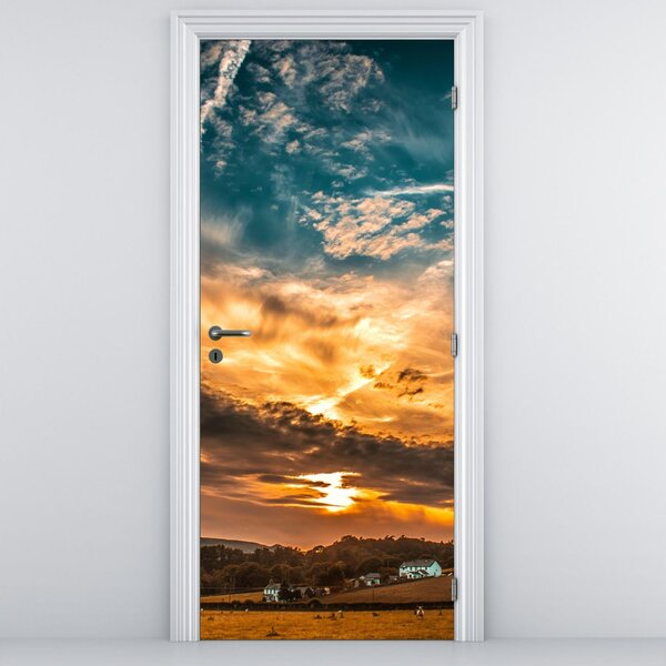 Foto tapeta za vrata - Oblaci (95x205cm)