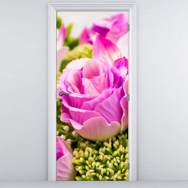 Foto tapeta za vrata - Ruža (95x205cm)