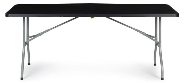 Vrtni ugostiteljski stol sklopivi 180 cm - crni