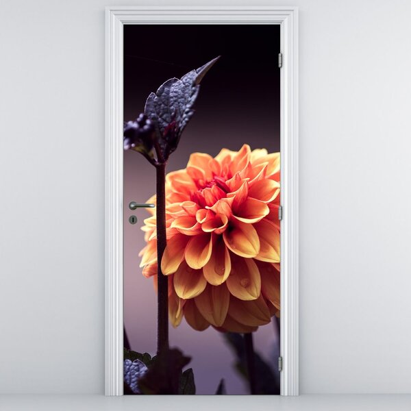 Foto tapeta za vrata - Cvijetić (95x205cm)