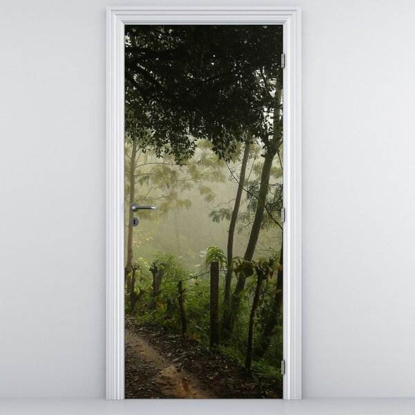 Foto tapeta za vrata - Jutarnja magla (95x205cm)