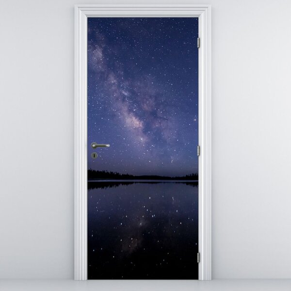 Foto tapeta za vrata - Noćno nebo (95x205cm)