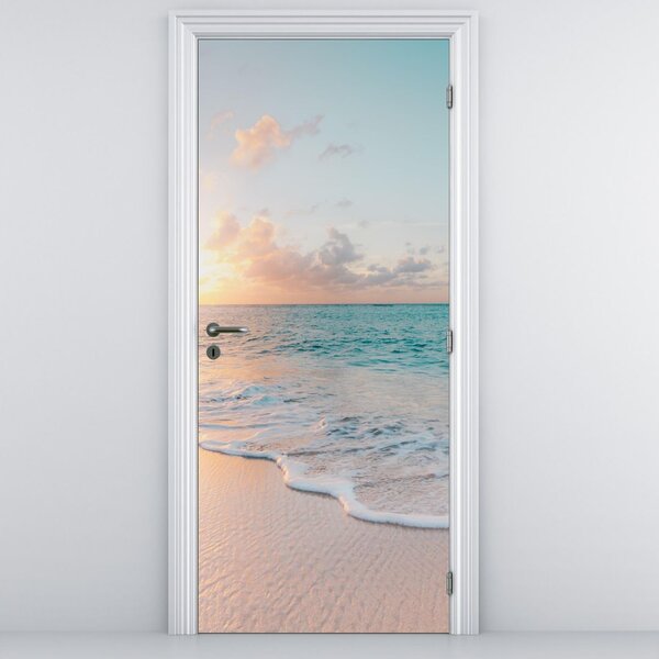 Foto tapeta za vrata - Plaža iz snova (95x205cm)