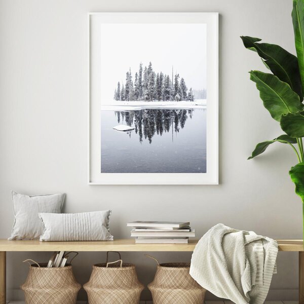 Plakat - Snježni otok (A4)