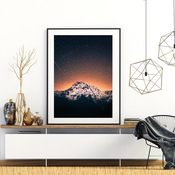 Plakat - Pod noćnim nebom (A4)