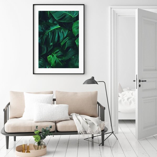 Plakat - Monstera (A4)
