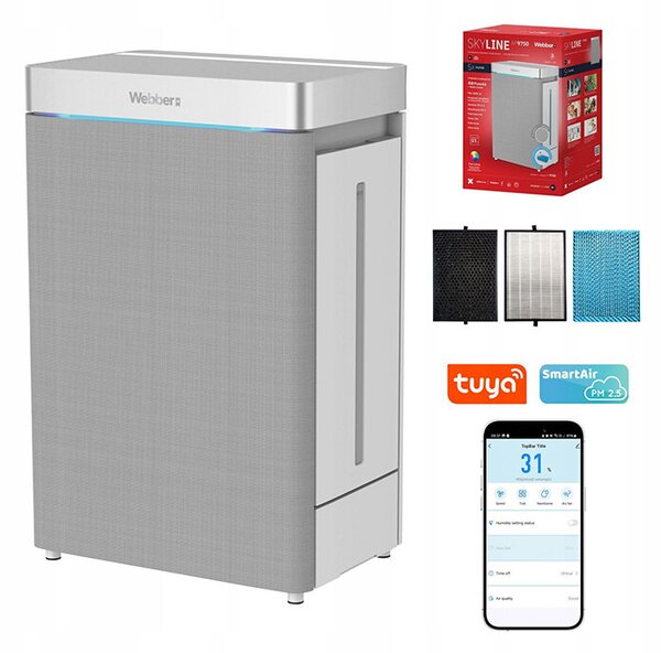Pročiščivač zraka - Webber AP9750 SMART AI WIFI 100W