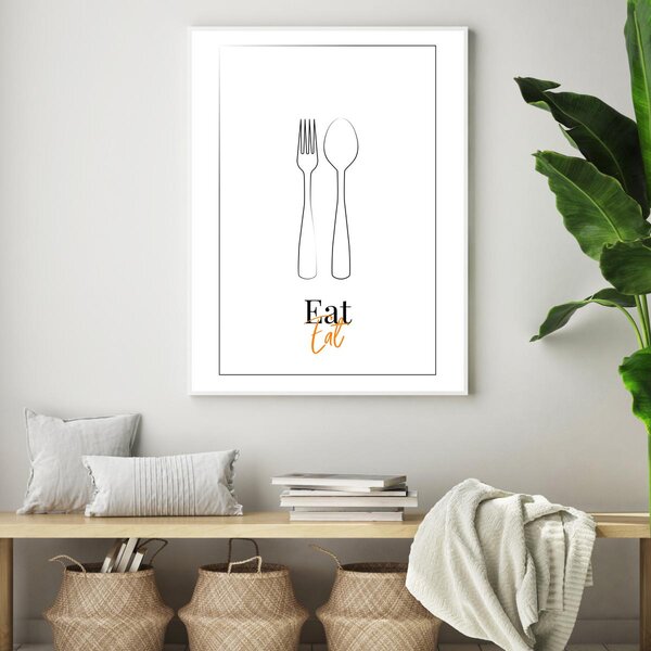 Plakat - Eat (A4)