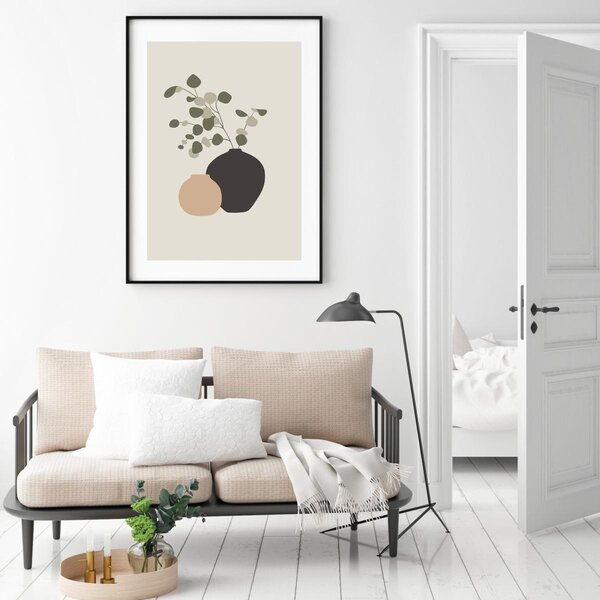 Plakat - Plant - dark (A4)