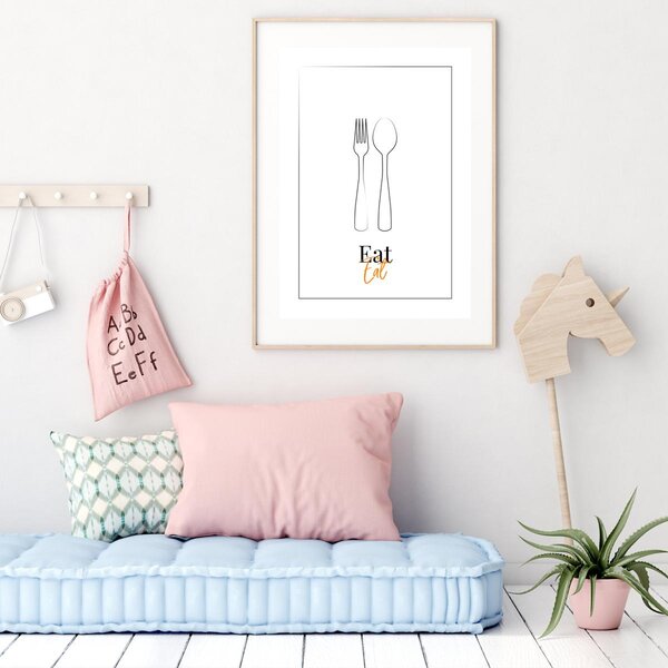 Plakat - Eat (A4)