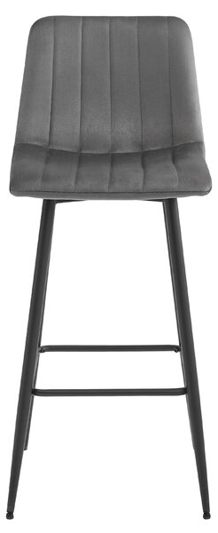 Barska stolica - Pozza graphite dark - set od 2x