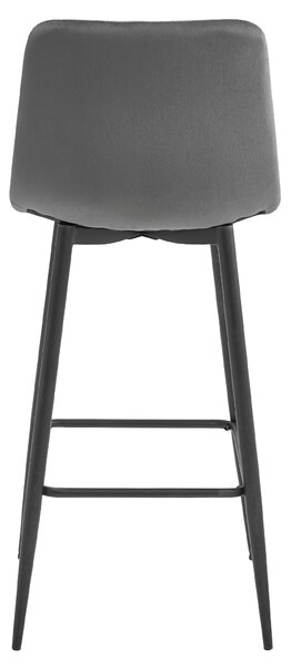 Barska stolica - Pozza graphite dark - set od 2x