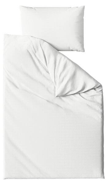 Kreirana posteljina DENYX BLEND svijetlo krem boje, hotelski džep. Dimenzije posteljine: 70 x 90 cm | 140 x 200 cm