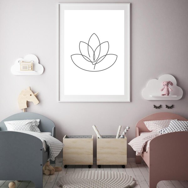 Plakat - Lotus Flower (A4)