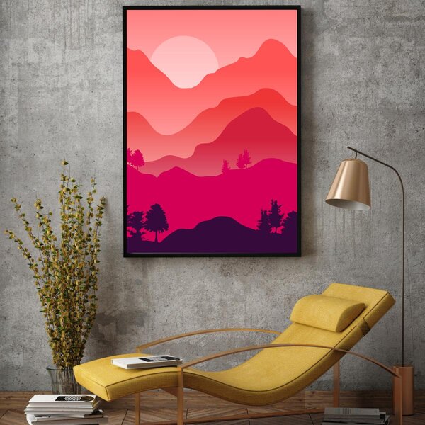 Plakat - Planinski krajolik (A4)