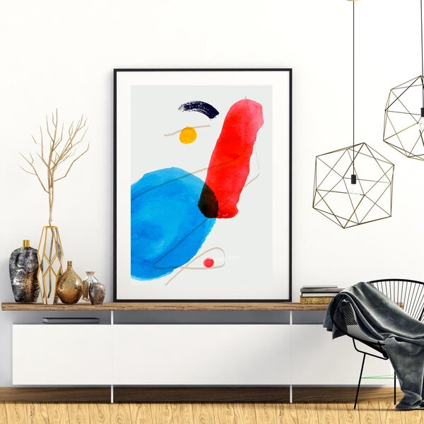 Plakat - Umjetnička apstrakcija (A4)