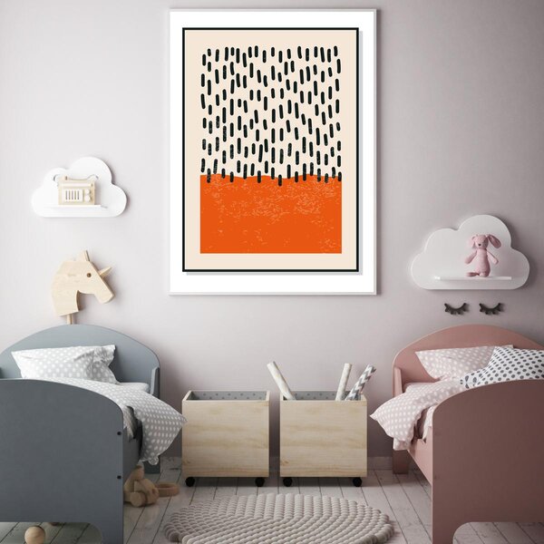 Plakat - Apstrakcija (A4)