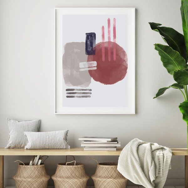 Plakat - Slikana apstrakcija (A4)