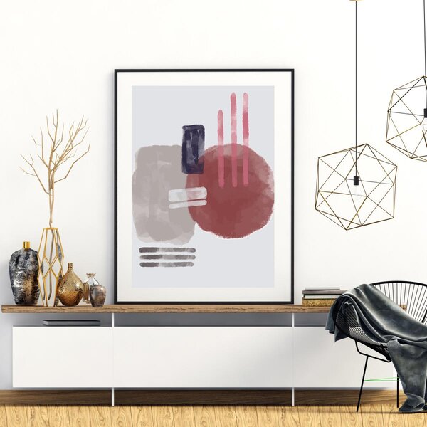 Plakat - Slikana apstrakcija (A4)