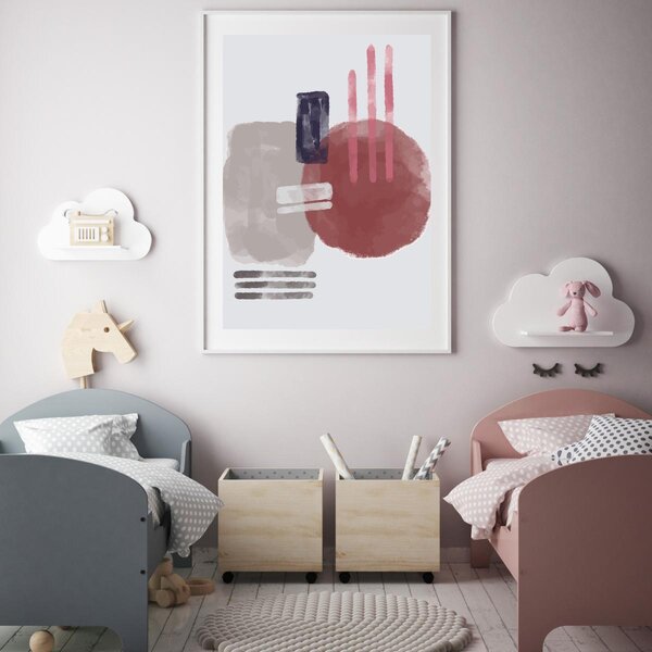 Plakat - Slikana apstrakcija (A4)