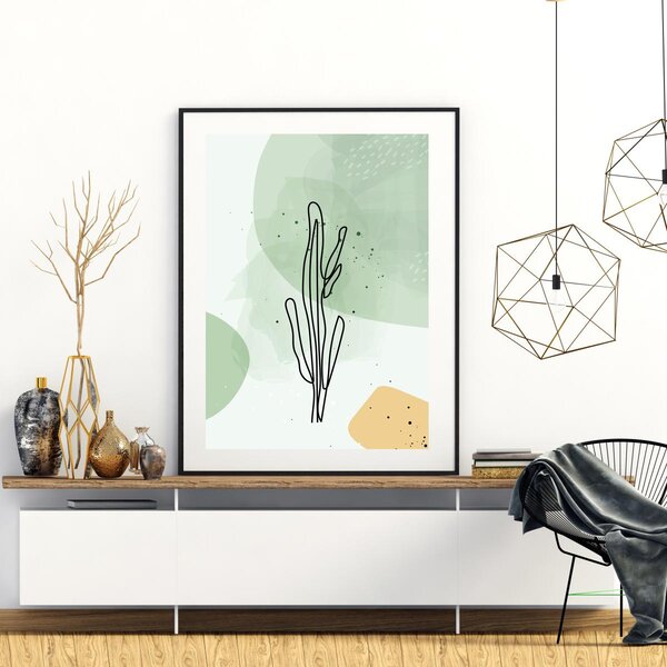 Plakat - Kaktus (A4)