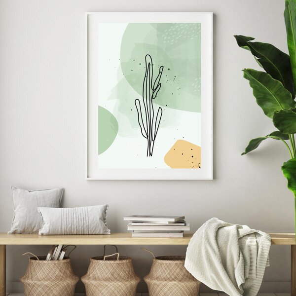 Plakat - Kaktus (A4)