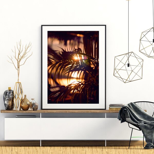 Plakat - Zalazak sunca (A4)