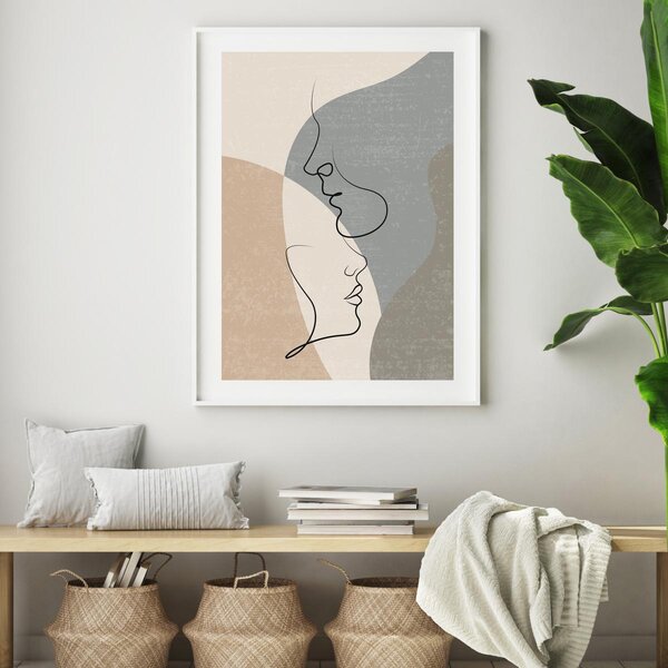 Plakat - Poljubac umjetnika (A4)