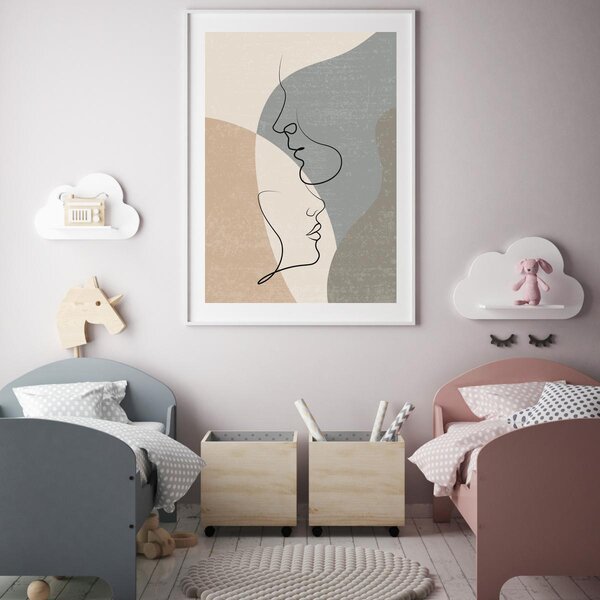 Plakat - Poljubac umjetnika (A4)