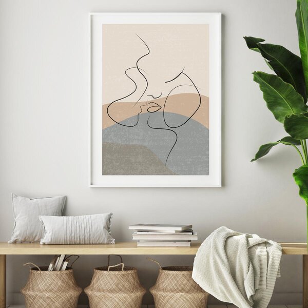 Plakat - Poljubac umjetnika (A4)