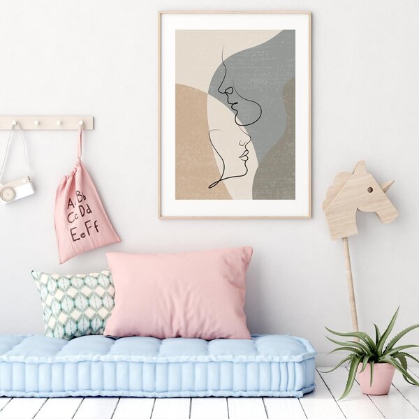 Plakat - Poljubac umjetnika (A4)