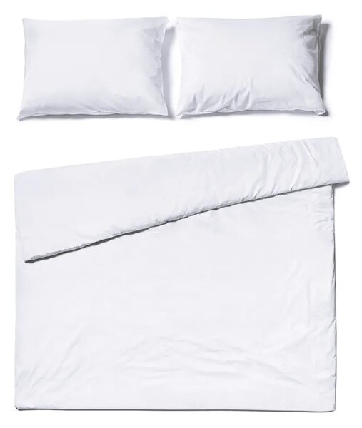 Pamučna posteljina CALMORA bijela Dimenzije posteljine: 2 kom 70 x 90 cm | 200 x 220 cm